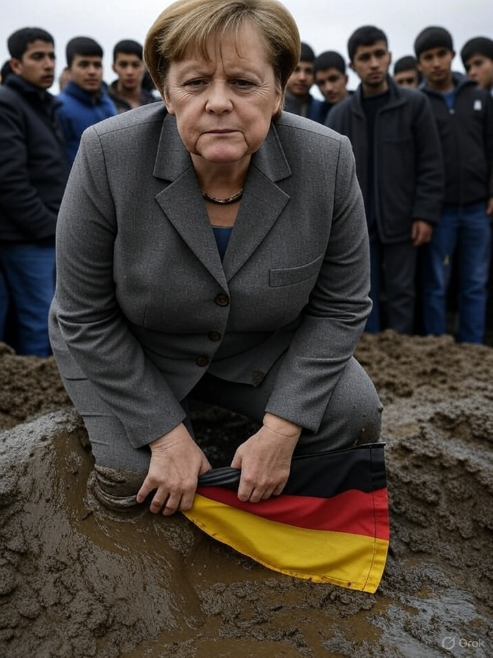 merkelmudflag